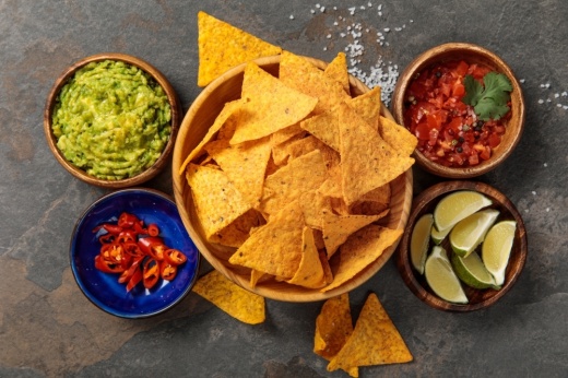The Tex-Mex diner sells tacos; burritos; quesadillas; nachos; salads and bowls; and more unique items, including the Muchaco. (Courtesy Adobe Stock)