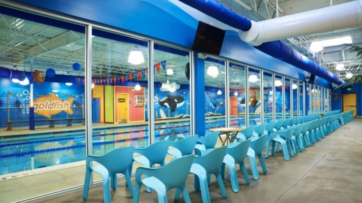 Goldfish Swim School lobby 