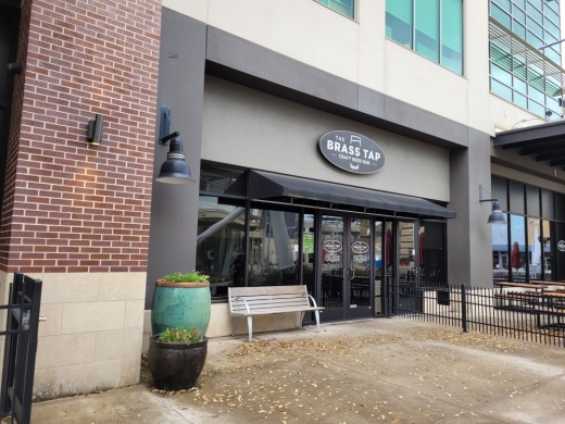 The Brass Tap is located at 10910 Domain Drive. (Jennifer Schaefer/Community Impact Newspaper)