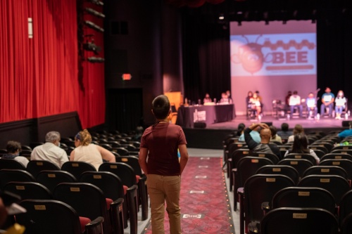 Students from 149 area schools will participate in the competition, and the champion will progress to the Scripps National Spelling Bee. (Courtesy The Brauntex Theatre)