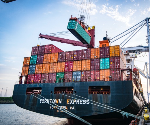 The Houston Ship Channel continues to be a leader in waterborne tonnage and steel. (Courtesy Port of Houston)