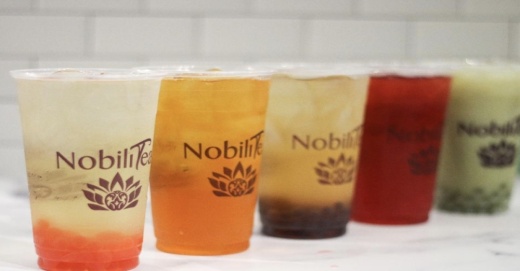 NobiliTea sells organically grown tea, handcrafted specialty drinks, seasonal drinks and nitro tea. (Courtesy NobiliTea)