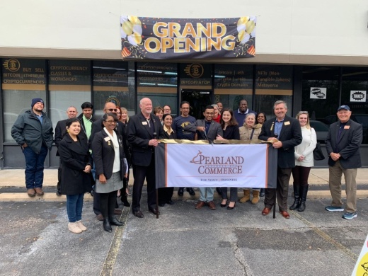 Bitcoin Stop in late February opened its doors at on Broadway Street in east Pearland. (Courtesy Bitcoin Stop)