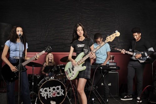 School of Rock offers weekly camps for musicians of all skill levels with themes ranging from Rock 101 and Indie Camp to Songwriting Camp and Ukelele Camp. (Courtesy School of Rock)