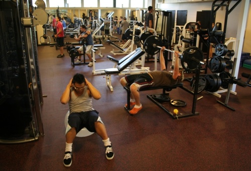 Alvin Community College’s fitness center reopened in February after shutting down in 2020 to undergo renovations. (Courtesy Alvin Community College)