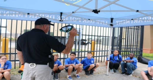 The Live Oak Junior Police academy will be open to students ages 9-12 and begin on June 13. (Courtesy Live Oak Police Department)