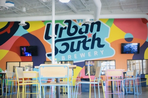 Urban South Brewery launched a new beer to raise awareness and funds for Ukrainians. (Courtesy Urban South HTX)