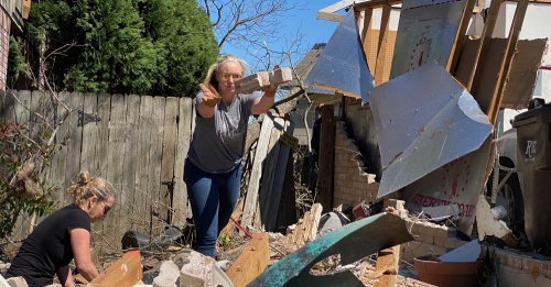 A tornado that swept through Round Rock on March 21 is estimated to have caused $32 million in property damage to 680 homes in the city. (Brooke Sjoberg/Community Impact Newspaper)