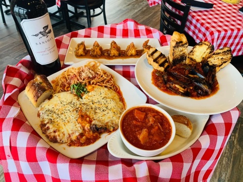 Frankie's will be serving dishes such as the Eggplant Parmigiana and Mussels in Marinara plus new menu items at its new location coming in June. (Courtesy Frankie's Italian Kitchen)