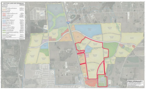 The approximately 1,880-acre mixed-use development is slated to break ground this spring. (Courtesy City of New Braunfels) 