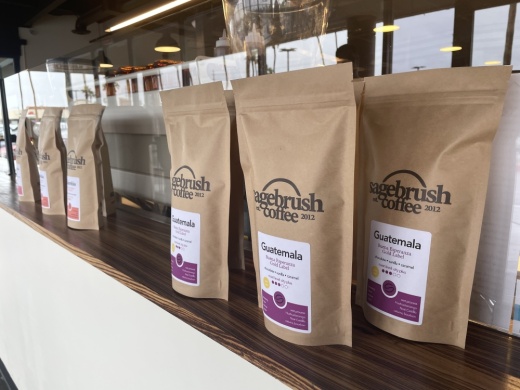 Sagebrush Coffee has an online presence as well as a physical shop. The online shop has been open since 2012. (Katelyn Reinhart/Community Impact Newspaper)
