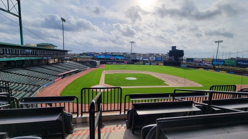 A complete renovation of the second-level club and suite area is just one renovation Constellation Field has undergone in time for the start of the home opener April 12. (Courtesy Sugar Land Space Cowboys)