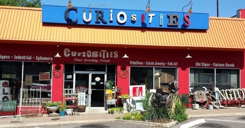 The antique store will close its current location at 2025 Abrams Road on May 31. (Courtesy Curiosities)