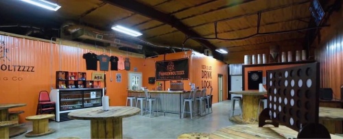 Frankenboltzzzz Brewing Co. celebrated its one-year anniversary in Montgomery on April 2. (Courtesy Frankenboltzzzz Brewing Co.)
