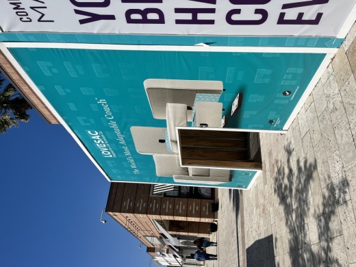 Lovesac is targeting a spring opening for a new location at First Colony Mall. (Sierra Rozen/Community Impact Newspaper)