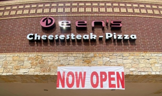 The restaurant opened its newest location where Jade Garden was previously located. (Courtesy Deen's Cheesesteak and Pizza)