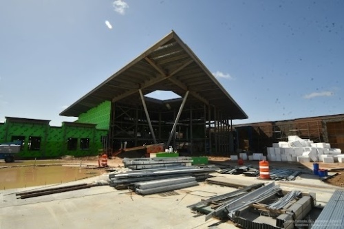 Elementary School No. 57 is nearing completion to host its inaugural class in the 2022-23 school year. (Courtesy Cy-Fair ISD)