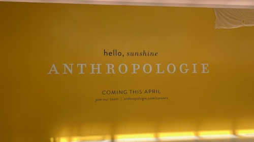 store cover at Anthropologie in Stonebriar Centre