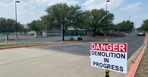 During an April 14 council meeting, city officials rezoned just under 40 acres in Round Rock to allow for a data center to be built where a former Sears building now stands. (Brooke Sjoberg/Community Impact Newspaper)