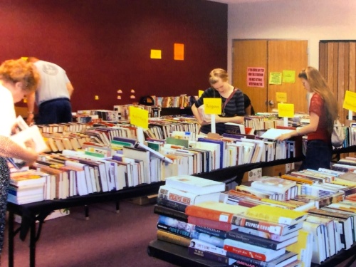 The Friends of the Stewart-West Branch Library Book Sale will give the opportunity to purchase books, DVDs and puzzles on May 5-7. (Courtesy Beth Gault)
