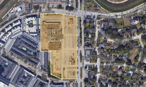 Barvin, a Houston-based real estate investment and service company, announced April 20 plans for a new 10-acre mixed-use development at the corner of Stella Link Road and South Braeswood Boulevard in Braes Heights. (Courtesy Google Maps)