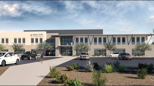 Mercy Gilbert Medical Center Medical Office Building III rendering