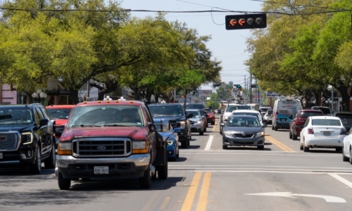 The Texas Department of Transportation plans to reconstruct FM 2920, known as Main Street, in downtown Tomball. The proposal to add raised medians in downtown has been met with concerns. (Christopher Goodwin/Community Impact Newspaper)