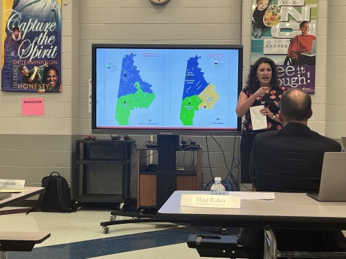The proposed attendance zones would take effect for the 2023-24 school year. (Sierra Rozen/Community Impact Newspaper)