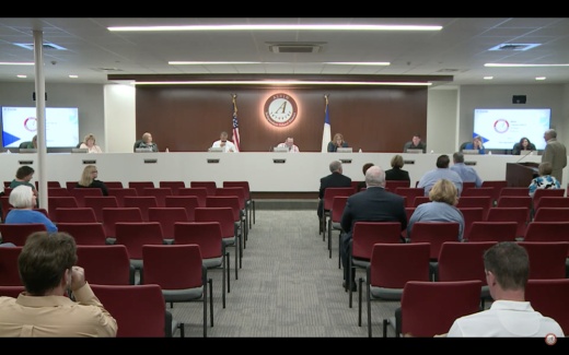 Alvin ISD continues to expand and is expected to keep growing in the coming years. (Screenshot of Alvin ISD board meeting)