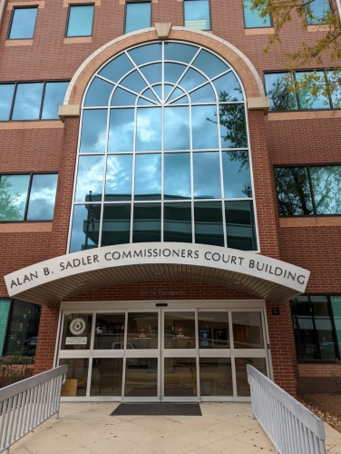 Montgomery County commissioners set the fiscal year 2023 budget calendar and allocated American Rescue Plan Act funds to courthouse security. (Jishnu Nair/Community Impact Newspaper)