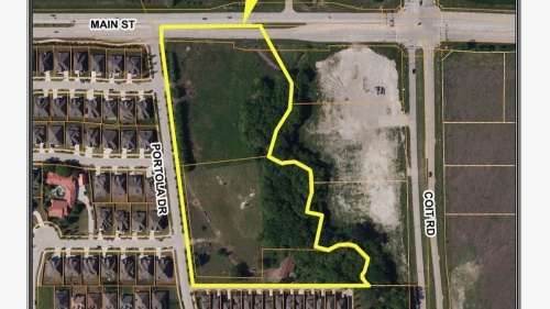 The Frisco Planning and Zoning Commission on April 26 gave initial approval of zoning for single-family homes in the Sevenhills at Pakawoods project. (Map courtesy city of Frisco)