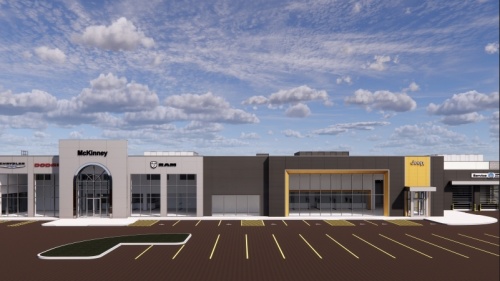 rendering of new Dodge building