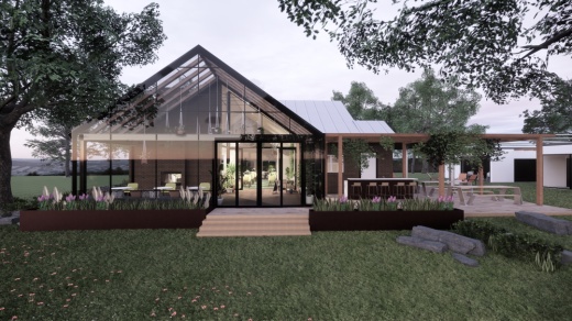 The Kindred Uncommon community will feature the Great House, a large shared space for residents. (Courtesy Kindred Uncommon)