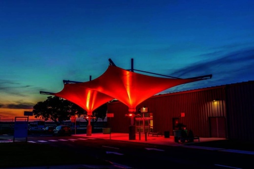 The South Terminal opening in 2017. (Courtesy Austin-Bergstrom International Airport)