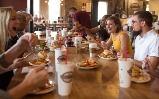 Maple Street Biscuit Co. patrons.