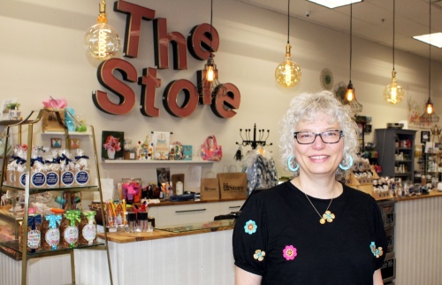Cheryl Calvin and her husband, Shane Calvin, live in Lake Highlands and opened the boutique in March 2002. (Karen Chaney/Community Impact Newspaper)
