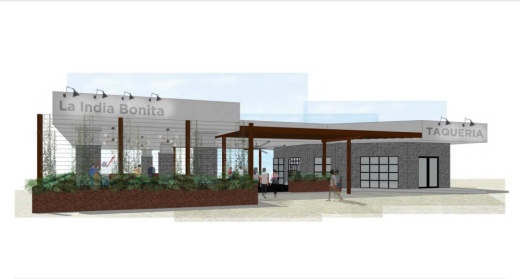 La India Bonita will reopen in League City after closing over a year ago. (Rendering courtesy city of League City)