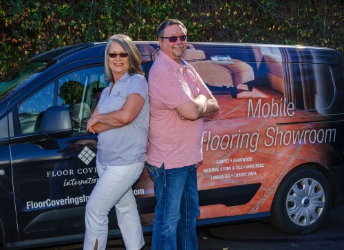 Spring residents John Gero and Cheryl Kirsch launched Floor Coverings International of Northwest Houston in late January. (Courtesy SandersonPR)