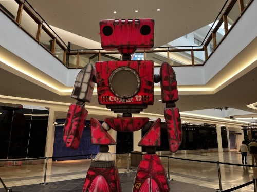 The Psychedelic Robot art exhibit will include a variety of interactive and multimedia installations from different artists, including sculptures, paintings, photography, video and more, the company website stated. (Erick Pirayesh/Community Impact Newspaper)