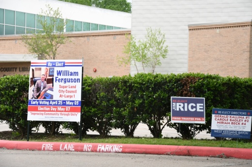 The race for the Sugar Land City Council at-large Position 1 continues on. (Hunter Marrow/Community Impact Newspaper)