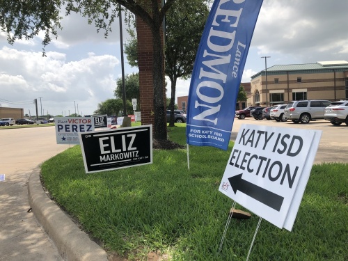 Early voting results show candidate Victor Perez in the lead for the Katy ISD board of trustees Position 1 election on May 7. (Asia Armour/Community Impact Newspaper)