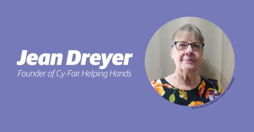 Jean Dreyer served as the director of Cy-Fair Helping Hands since launching the organization, and she retired in March. (Mikah Boyd/Community Impact Newspaper)