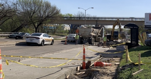 Skillman Street construction.