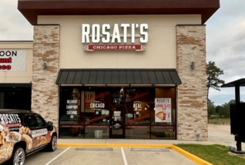 Rosati's Pizza is now open at its Conroe location featuring a drive-thru. (Courtesy Rosati's Pizza)