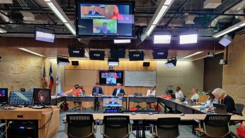 Austin City Council's May 17 work session centered on several concepts aimed at boosting housing supply along major roadways. (Ben Thompson/Community Impact Newspaper)