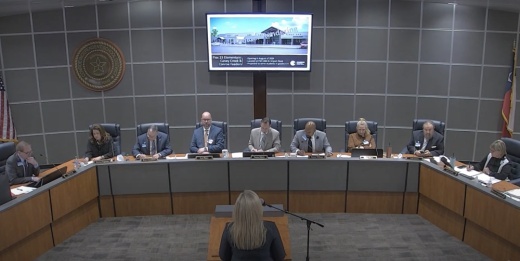 The capital improvements update shows multiple renovations and new construction set for Conroe ISD in this summer. (Screenshot via Conroe ISD)