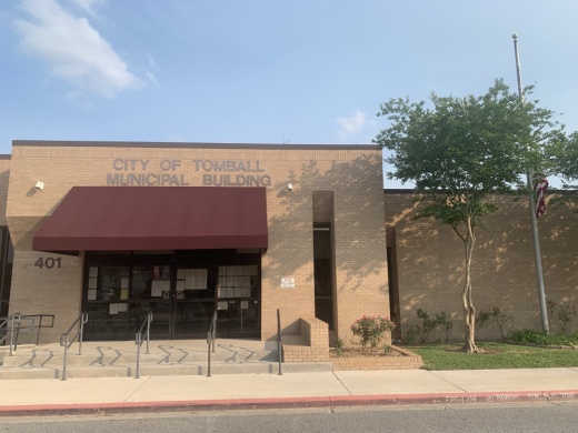 Tomball City Council members voted to deny a motion to rezone six lots in the 500 block of James Street for commercial development. (Kayli Thompson/Community Impact Newspaper)