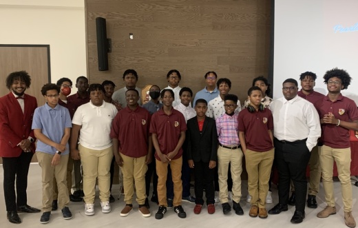 Kappa Alpha Psi continues to plant its roots in the Pearland area. (Courtesy Michael Wilson)