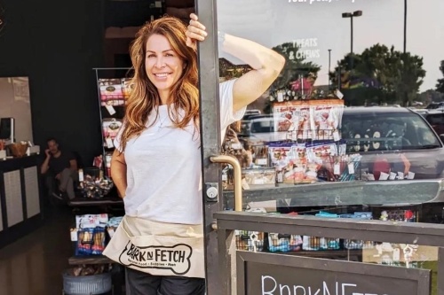 Heather Denton is the owner of Bark 'n Fetch, which recently opened in Frisco. (Courtesy Bark 'n Fetch)