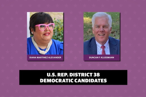 Diana Martinez Alexander faced Duncan F. Klussmann in the May 24 primary runoff election.